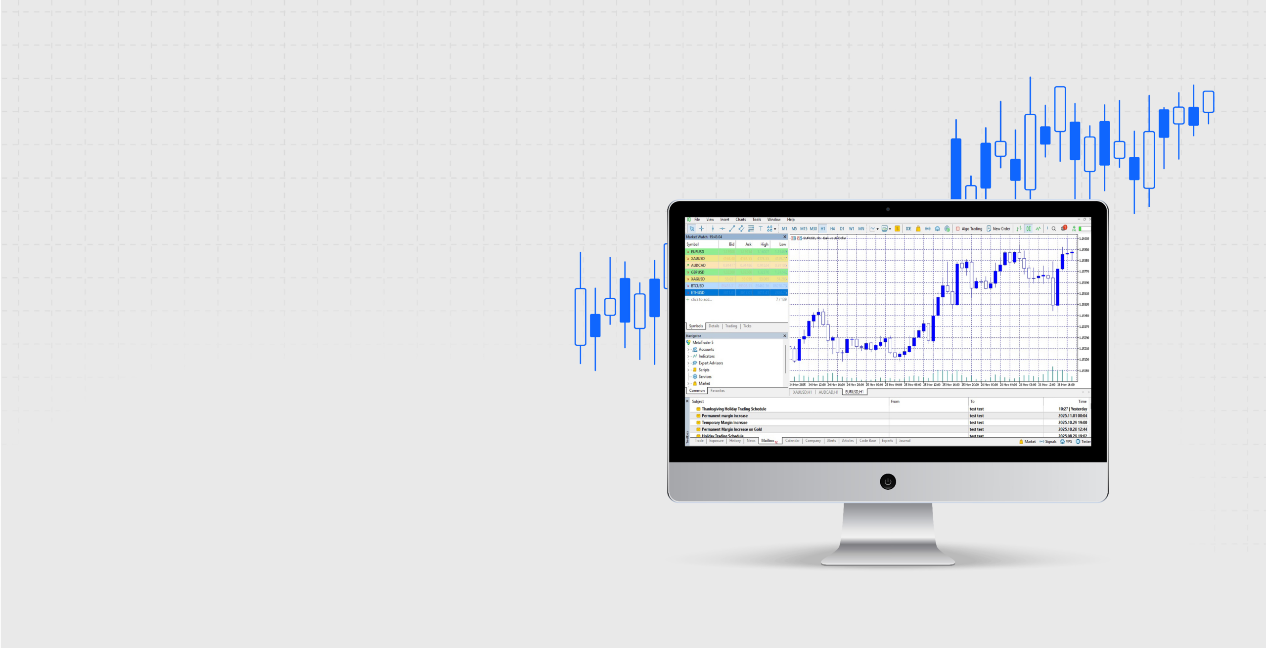 MT5 Web Platform for ZXCM